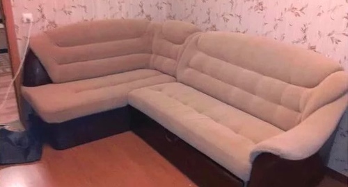 Перетяжка углового дивана. Лесосибирск